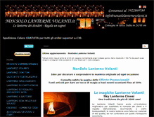 Tablet Screenshot of nonsololanternevolanti.it